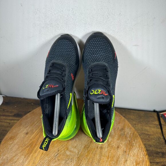 Nike Air Max 270 Retro Future Black Volt Green Women's Size 7 Shoe AV5141-001 - Picture 6 of 9